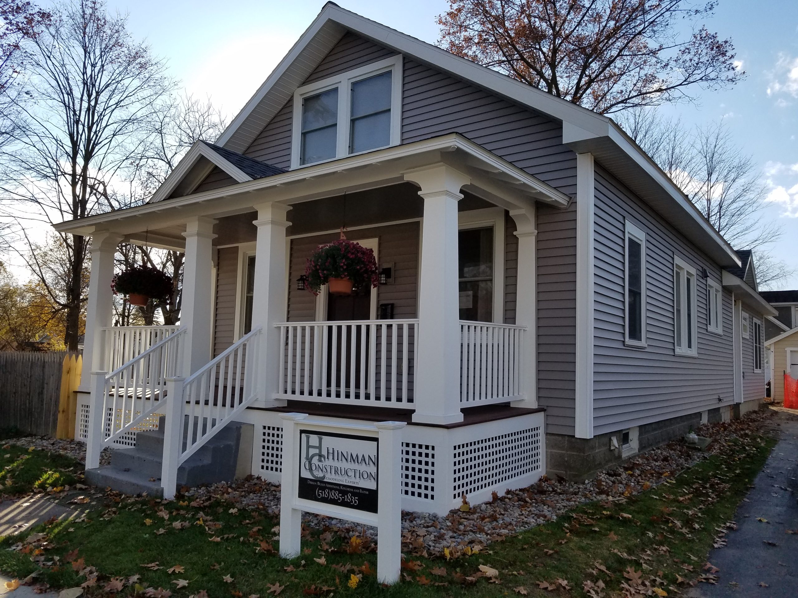 Front porch remodel